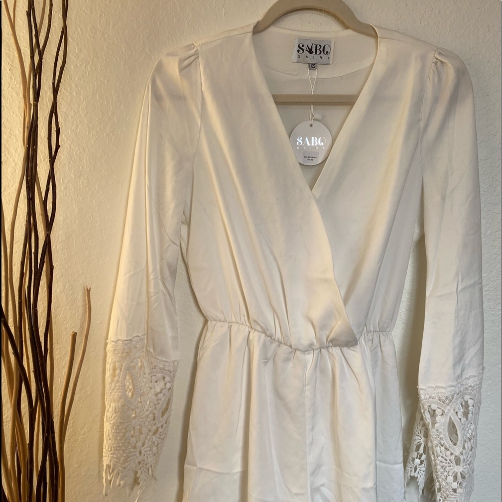White Romper